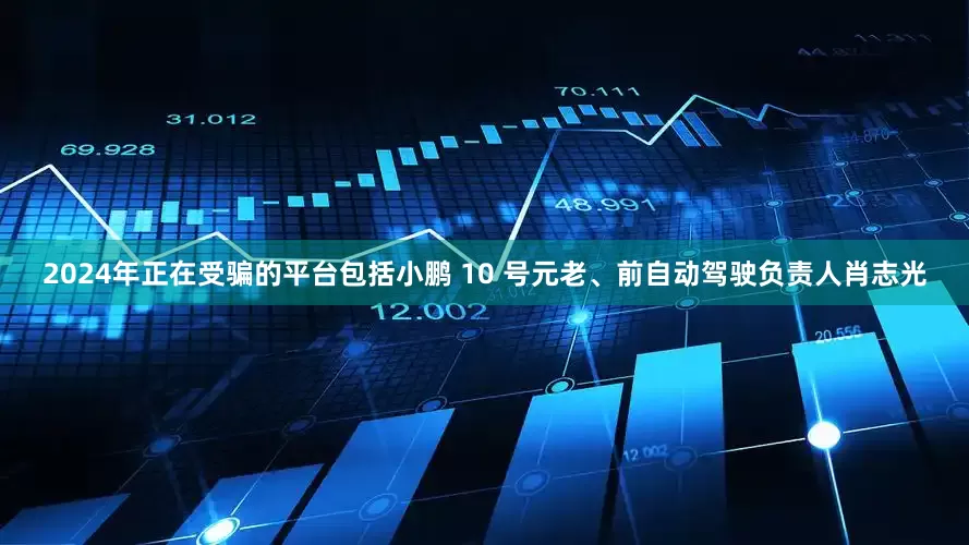 2024年正在受骗的平台包括小鹏 10 号元老、前自动驾驶负责人肖志光